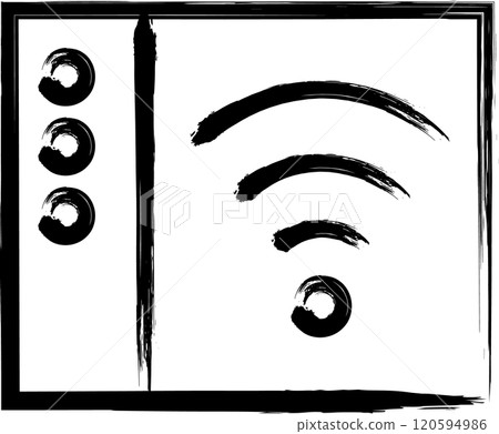 手繪家電插畫PC 手繪家電插畫PC 120594986