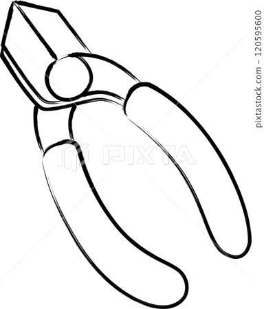 Writing tool illustration: Nippers 120595600