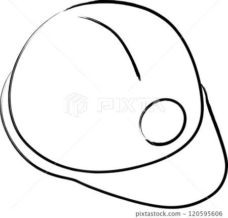 毛筆書寫工具插畫頭盔 毛筆書寫工具插畫頭盔 120595606