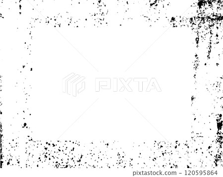 Black and white grunge. Distress overlay texture. Abstract surface dust and rough dirty wall background concept. Distress illustration simply place over object to create grunge effect. Vector EPS10. 120595864