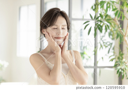 女人的美麗形象肖像 120595910