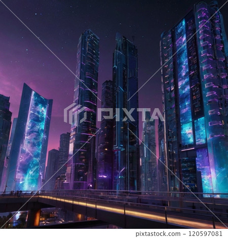 從金沙天空公園看到的雙子星大樓 120597081