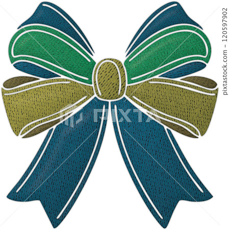 Chic Stitch-Style Bow 120597902