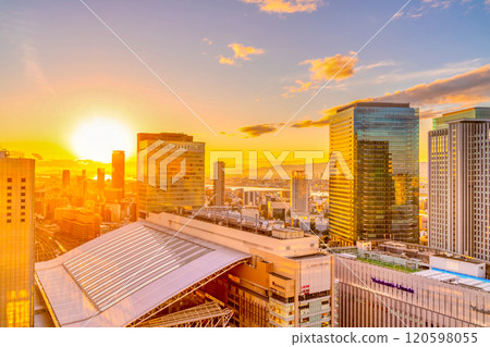 Osaka Sunset Osaka Sunset 120598055