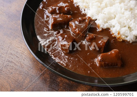 Beef tongue curry Beef tongue curry 120599701