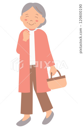 高級女性外出時尚 120600190