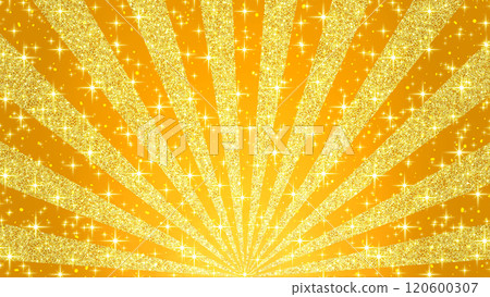 Gold glittering concentrated lines 16:9 Gold glittering concentrated lines 16:9 120600307
