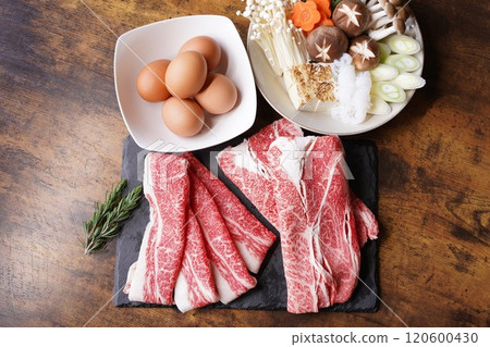 Japanese Black Beef for Sukiyaki 120600430