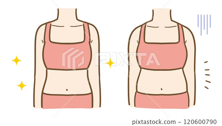女人上半身苗條胖胖的圖 女人上半身苗條胖胖的圖 120600790