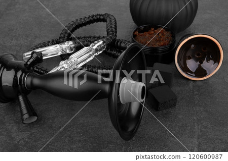 Black hookah surface 120600987