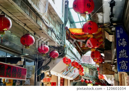九份街景（台灣新北市瑞芳區） 120601034
