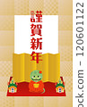 2025 New Year's card illustration material 120601122