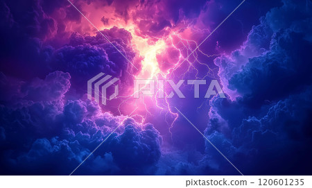 Sky Darkens and Lightning Strikes as a Massive Storm Begins to Take Shape 120601235