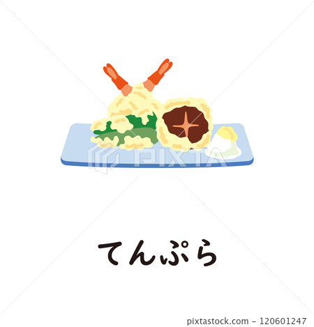 日式平假名系列 - 天婦羅平假名“te” 日式平假名系列 - 天婦羅平假名“te” 120601247