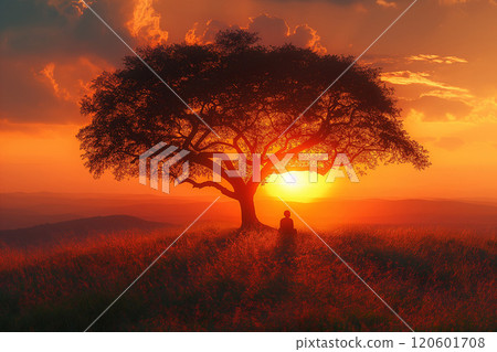 Sunset, Generative AI 120601708
