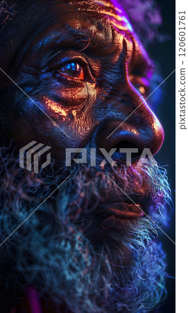 Moonlit Rainbow Soothsayer's presence radiates serenity and reverence 120601761