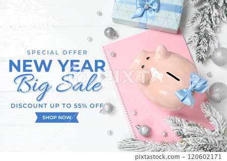 Winter sale, Merry Christmas and Happy New Year shopping Winter sale, Merry Christmas and Happy New Year shopping 120602171