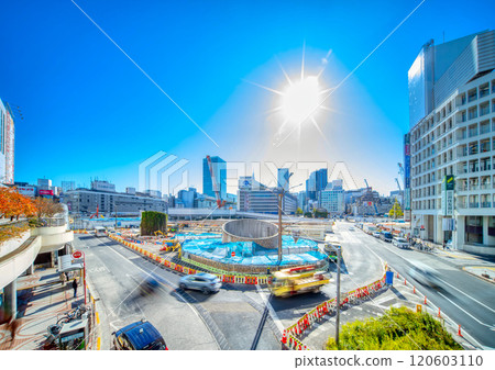 新宿站西口重建/東口眺望風景2024年11月 120603110