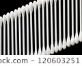 White cotton buds are arranged 11 120603251