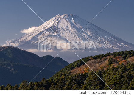 <Kanagawa Prefecture> Mt. Fuji and Lake Ashi, Mt. Fuji seen from Hakone 120604362