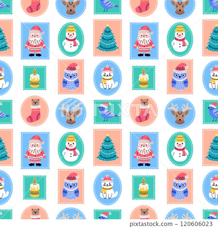 Christmas seamless pattern 120606023