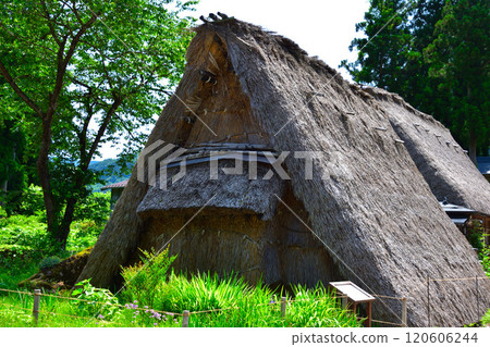 Toyama Prefecture, Ainokura Village, Primitive Gassho Style, Former Iwamoto House Toyama Prefecture, Ainokura Village, Primitive Gassho Style, Former Iwamoto House 120606244