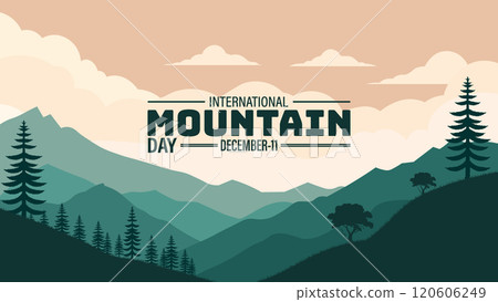 Celebrate International Mountain Day templet Celebrate International Mountain Day templet 120606249
