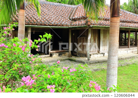 [Okinawa Prefecture] Former Oshiro family home in Ryukyu Mura 120606844