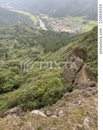 獅子鼻的黃昏（富山縣富山市蘆保市） 120608454