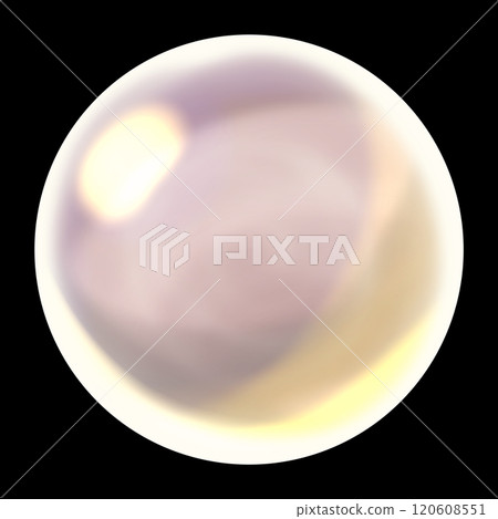 A round gemstone with a pinkish milky color A round gemstone with a pinkish milky color 120608551
