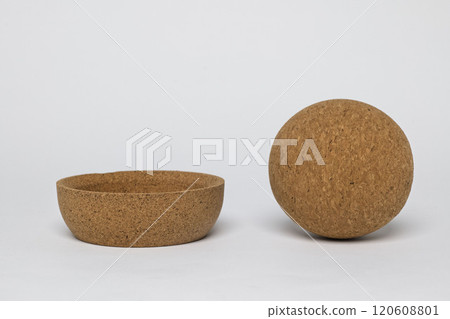 Introducing the Modern Cork Bowl and Sphere, perfect for adding an EcoFriendly touch to your decor Introducing the Modern Cork Bowl and Sphere, perfect for adding an EcoFriendly touch to your decor 120608801