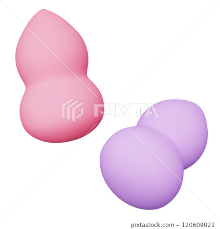 makeup powder puff 3D graphic makeup powder puff 3D graphic 120609021