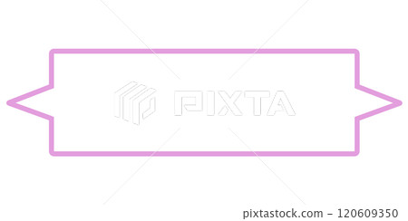 Horizontal speech bubbles saying the same thing at the same time 1 (pink, line drawing only) Horizontal speech bubbles saying the same thing at the same time 1 (pink, line drawing only) 120609350