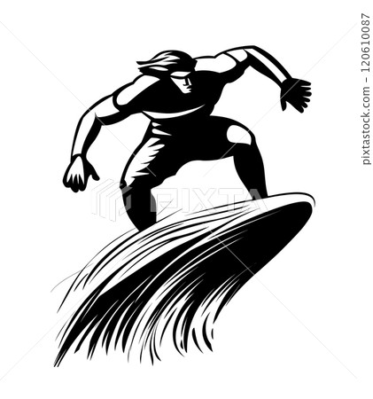 surfer on the wave surfer on the wave 120610087