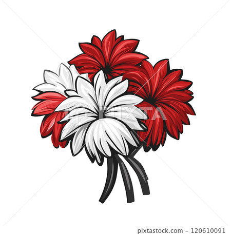 Cheerleaders pompoms vector illustration Cheerleaders pompoms vector illustration 120610091