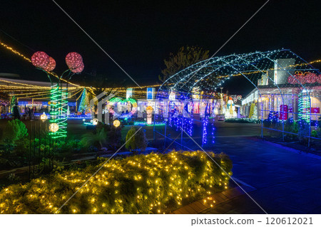 道之驛 Raran Fujioka 的燈光秀 道之驛 Raran Fujioka 的燈光秀 120612021