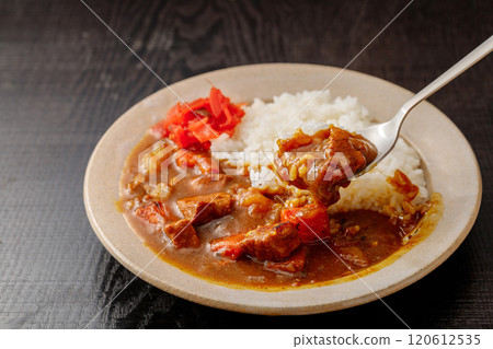 Curry and rice Curry and rice 120612535