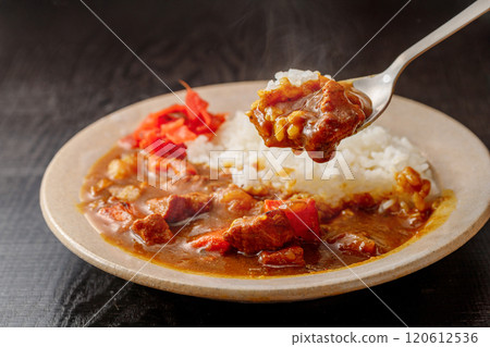 Curry and rice Curry and rice 120612536