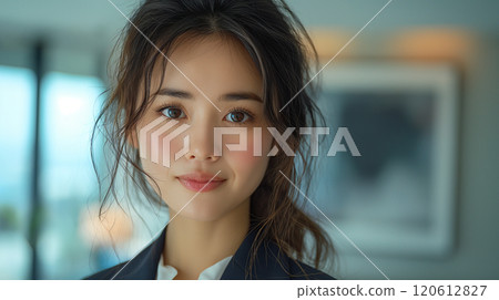 年輕的日本女商人 120612827