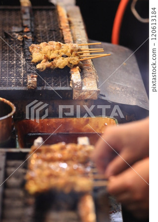 烤雞肉串 烤雞肉串 120613184
