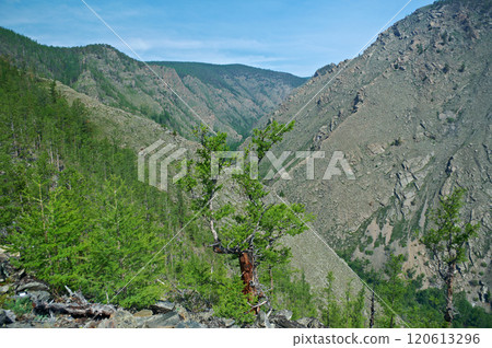 Mountain peaks at canyon kurma Mountain peaks at canyon kurma 120613296
