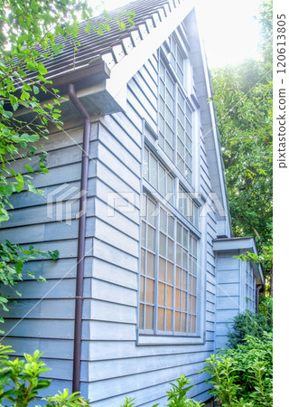 The skylights of the Yuzo Saeki Memorial Studio in Shinjuku City's Saeki Park 120613805