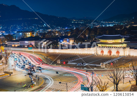 Seoul Gwanghwamun Night View 120613854