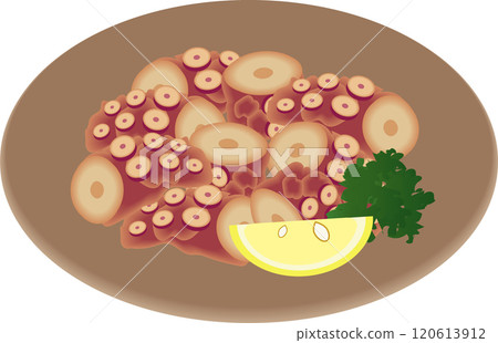 Deep-fried octopus 120613912