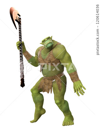 3D Fantastic green ogre 3D Fantastic green ogre 120614036