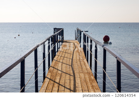 Pier of Landa Beach in Ayia Napa 120614354