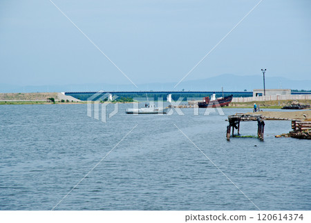 fishing boat at Baika 120614374