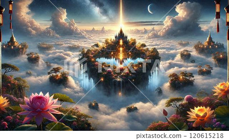 天空之島_AI生成影像 天空之島_AI生成影像 120615218