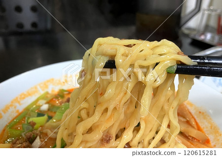 Dandan noodles from a local Chinese restaurant: Dandan noodles from the lunch set 120615281