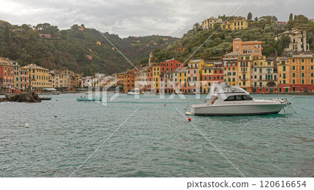 Portofino Italy Winter Panorama Portofino Italy Winter Panorama 120616654